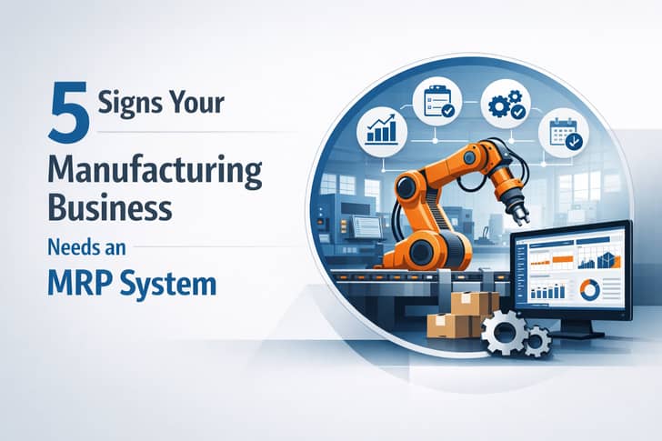 5 Signs Your Manufacturing Business Needs an MRP System