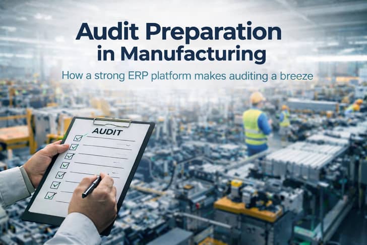 How ERP and MRP Platforms Increase Audit Readiness