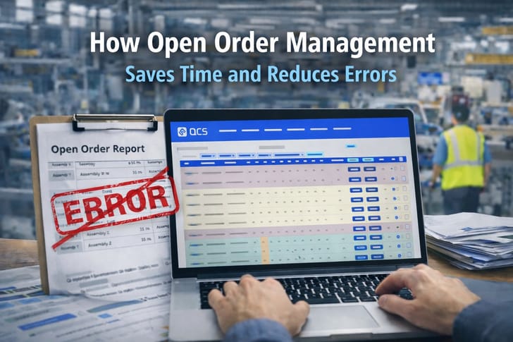 How Open Order Management Saves Time and Reduces Errors