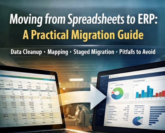 Moving from Spreadsheets to ERP: A Practical Migration Guide
