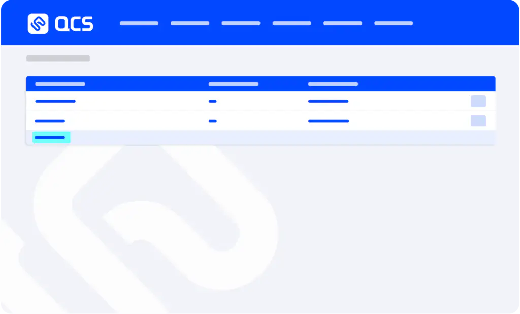 Document library screen