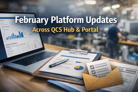February Platform Updates Across QCS Hub & Portal